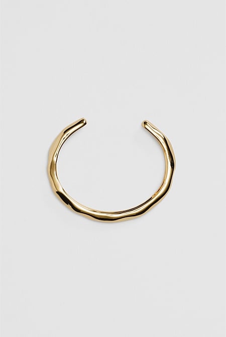Kora Thin Molten Cuff