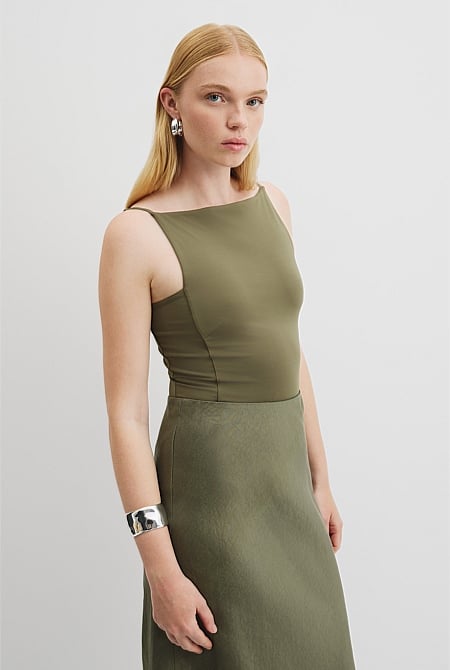 Square Neck Bodysuit