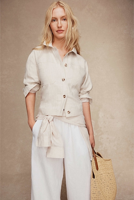 Linen Shacket