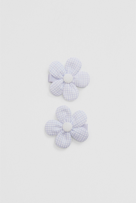 Puffy Flower Clip