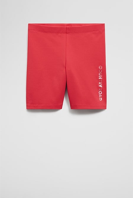 Organically Grown Cotton Blend Bike Short