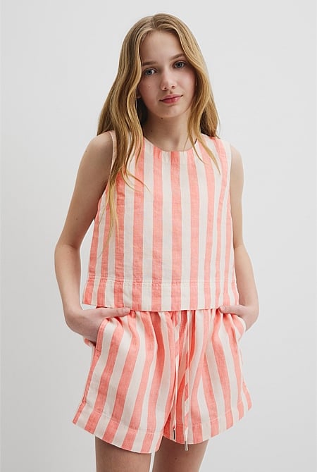 Organically Grown Linen Tank