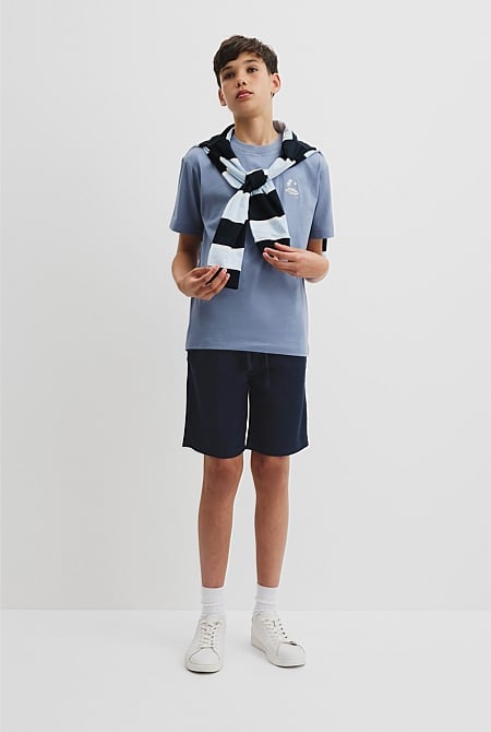 Teen Australian Cotton Island Print T-Shirt