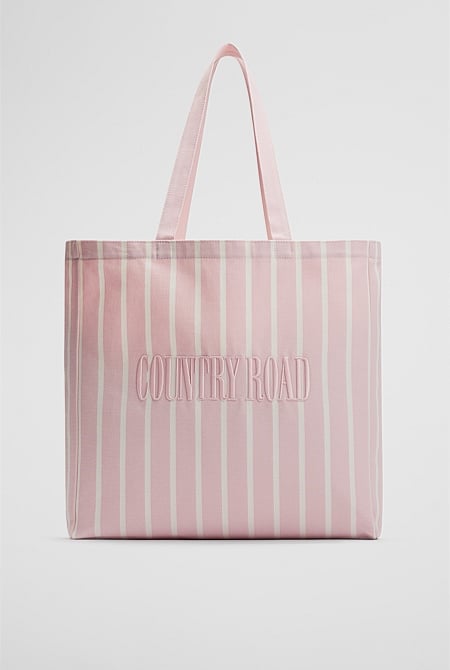 Australian Cotton Embroidered Heritage Shopper