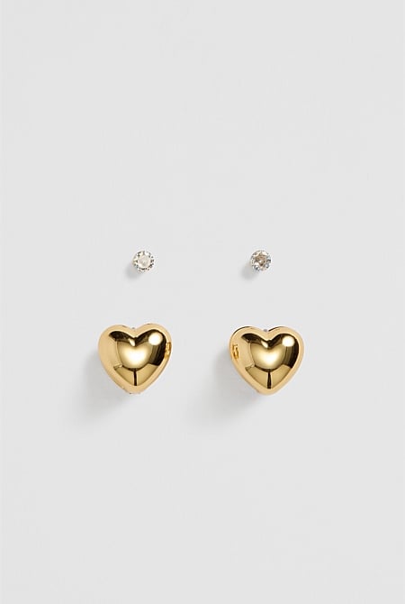 Heart Huggie Pack of 2