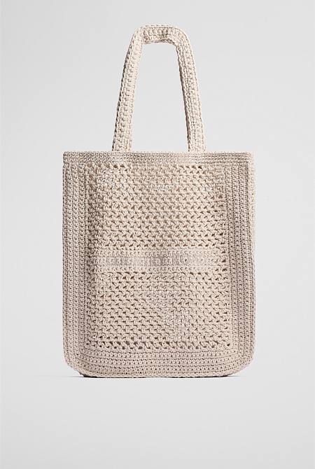 Macrame Logo Shopper