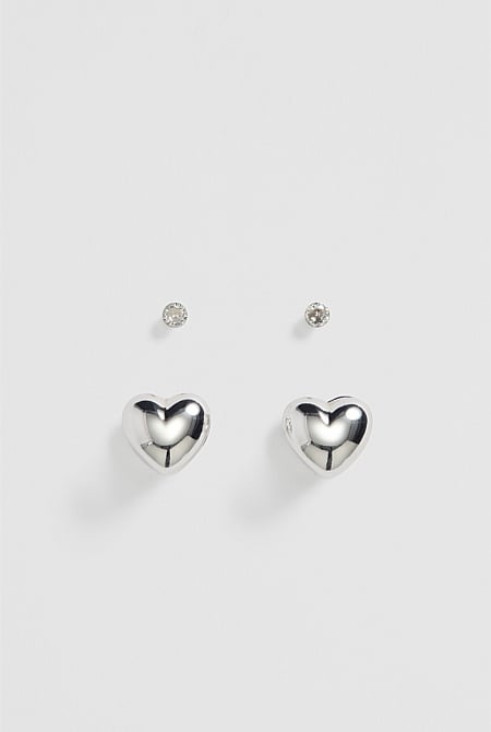 Heart Huggie Pack of 2