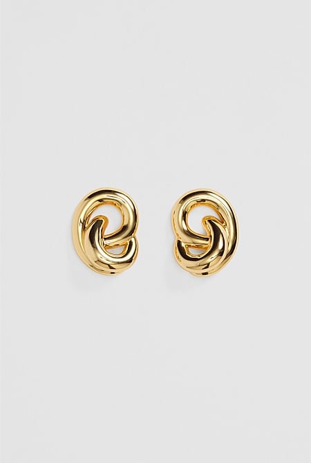 Freya Statement Stud Earring