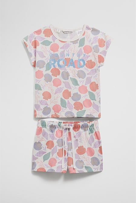 Australian Cotton Summer Shell Pyjama Set