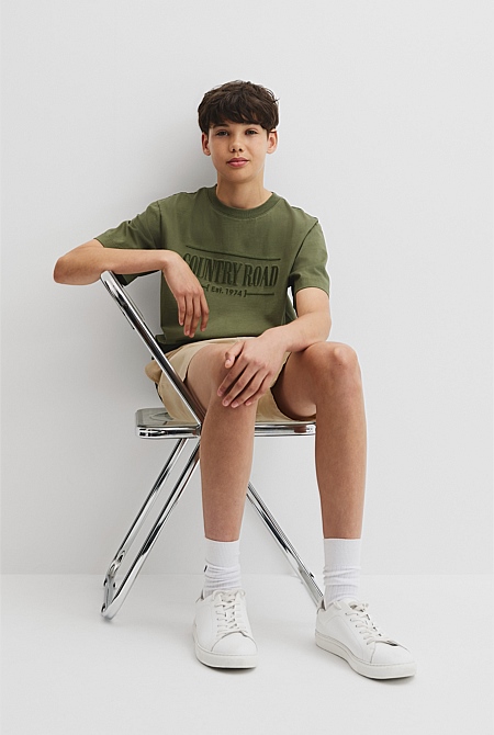 Teen Australian Cotton Heritage Oversized T-Shirt