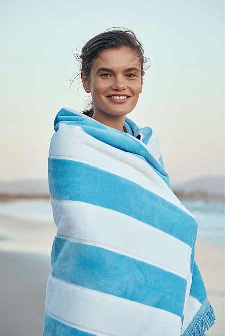 Beau Australian Cotton Beach Towel