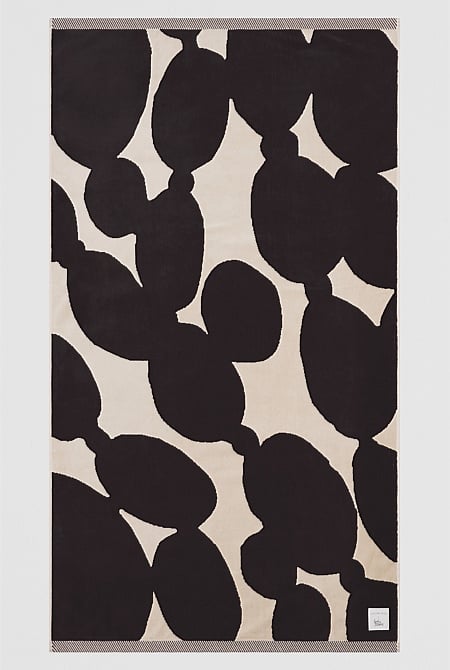 CR x Julie White Sea Pearl Australian Cotton Beach Towel