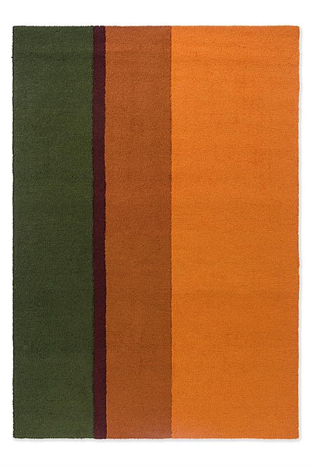 Habitat Festival Stripe Orange Outdoor Rug 350x250cm