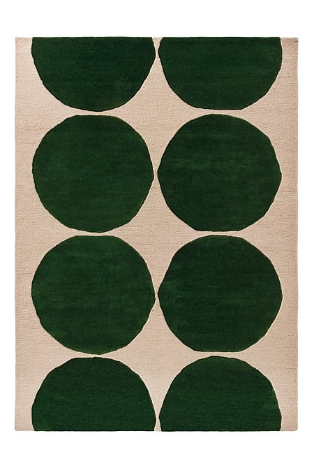 Isot Kivet Green Rug 350x250cm