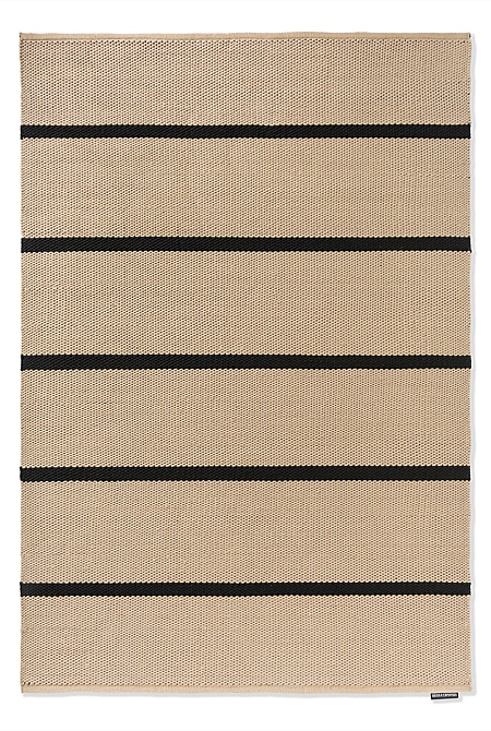 Deck Charcoal Black Outdoor Rug 350x250cm