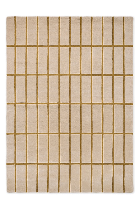 Tiiliskivi Bronze Yellow Rug 200x140cm