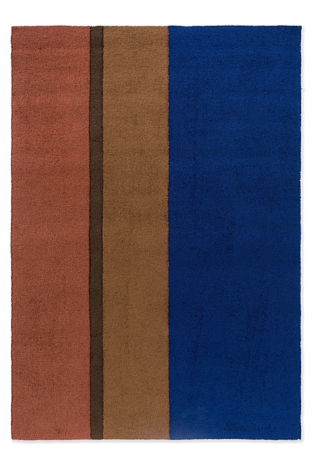 Habitat Festival Stripe Blue Outdoor Rug 280x200cm