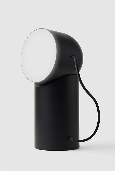 Lexon Orbe Portable Led Lamp With Moving Head - Black