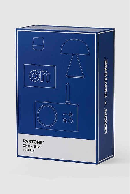 Gift Set Pantone - Includes Mino+ Mini Speaker, Flip Classic Clock, Mina M Lamp, Thykho 3 Speaker -