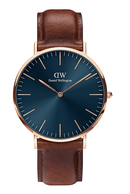 Classic 40 St Mawes Rose Gold Arctic Watch