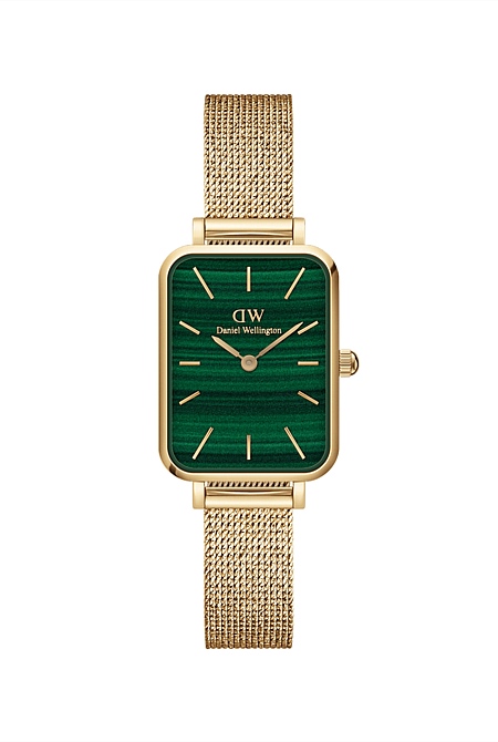 Quadro 20x26 Pressed Evergold Gold & Green Watch