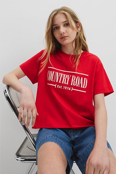 Teen Australian Cotton Heritage T-Shirt