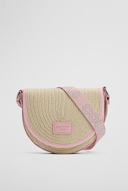 Straw Crossbody Bag