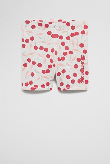 Organically Grown Cotton Blend Bike Short