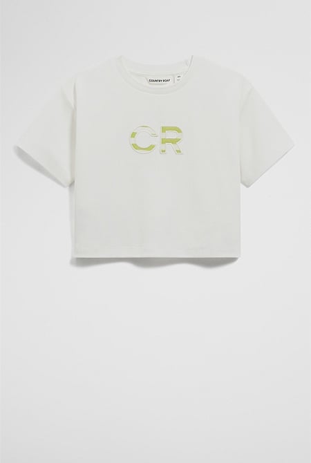 Oversized CR Logo T-Shirt