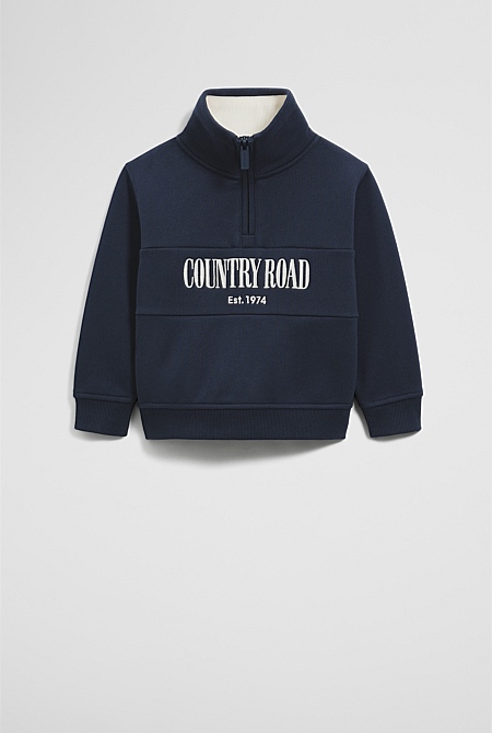 Australian Cotton Heritage Half Zip