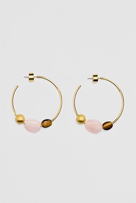 Arya Statement Hoop Earring