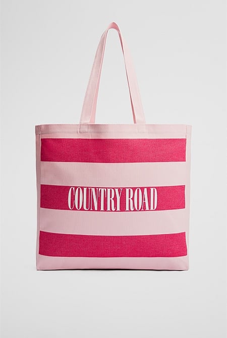 Australian Cotton Embroidered Heritage Shopper