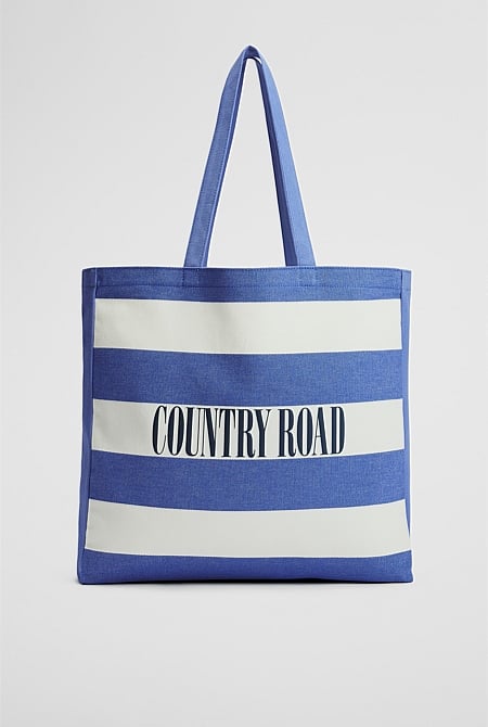 Australian Cotton Embroidered Heritage Shopper