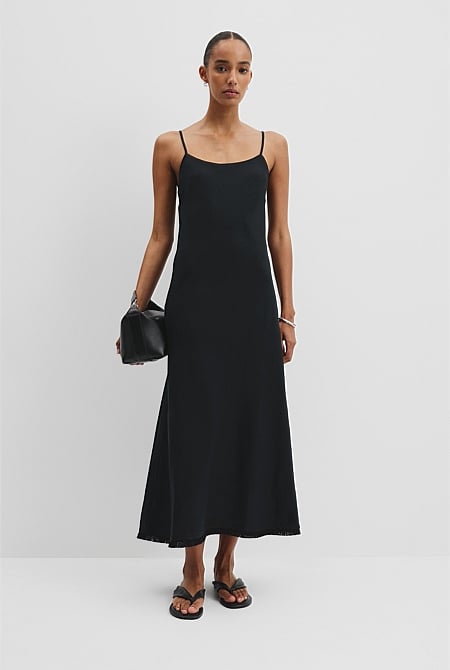 Organically Grown Linen Slip Dress