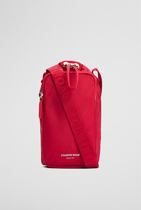 Recycled Polyester Drink Bottle Crossbody Bag