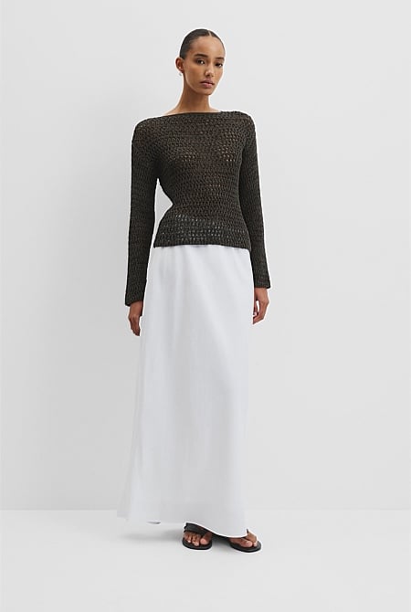 Long Sleeve Tape Knit