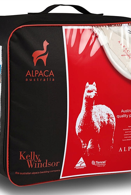 Kelly & Windsor Alpaca Royale All-seasons Quilt Set (2 Quilts), White. - Double