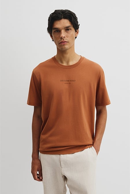 Australian Cotton Modern Logo T-Shirt