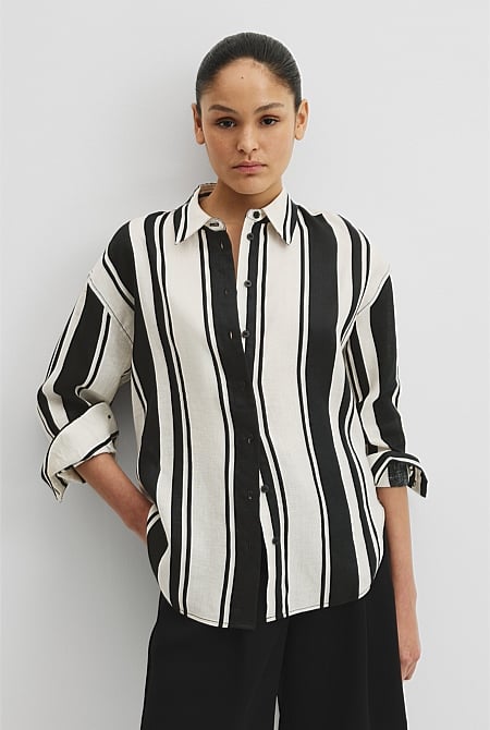 Organically Grown Oversized Linen Shirt