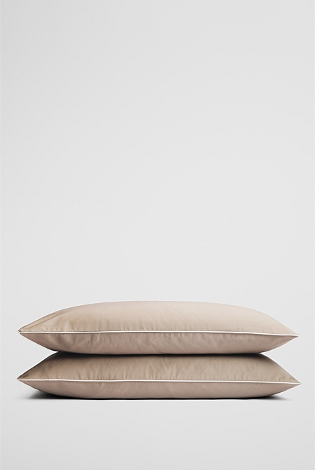 Dita Organically Grown Cotton Standard Pillowcase Pair