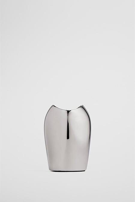 Cape Small Metallic Vase