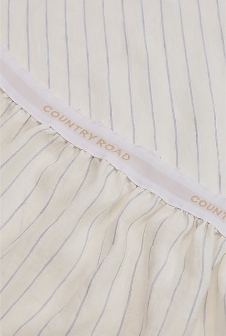 Skye Organically Grown Linen King Fitted Sheet