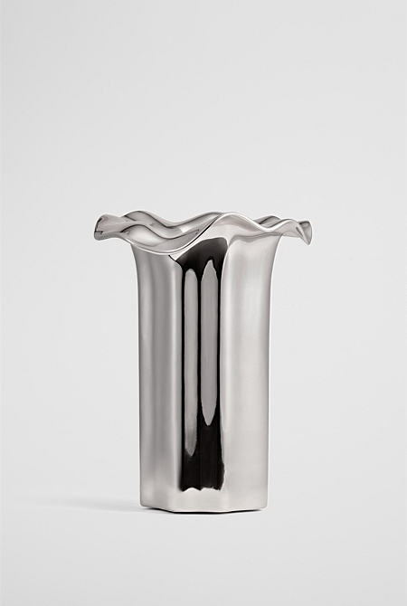 Celeste Medium Metallic Vase