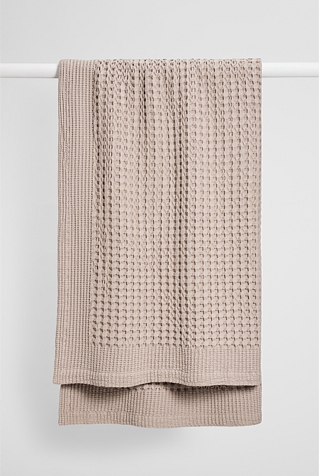 Eden Waffle Throw