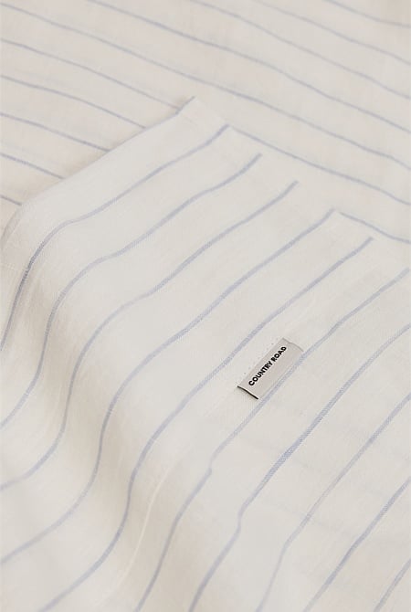 Skye Organically Grown Linen King Flat Sheet