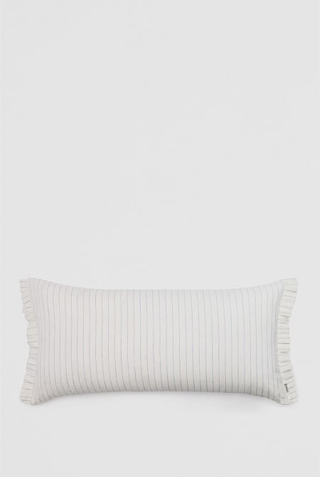Skye Organically Grown Linen Pleat 40x80 Cushion