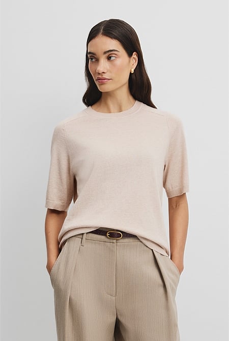 Cashmere Blend T-Shirt
