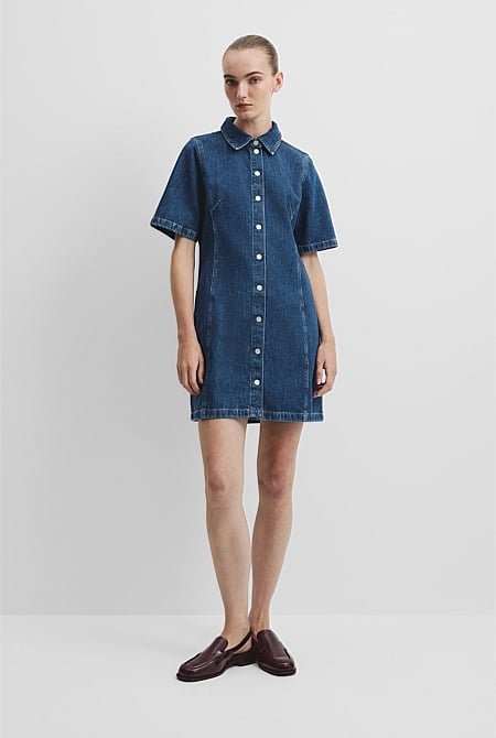 Denim Mini Dress