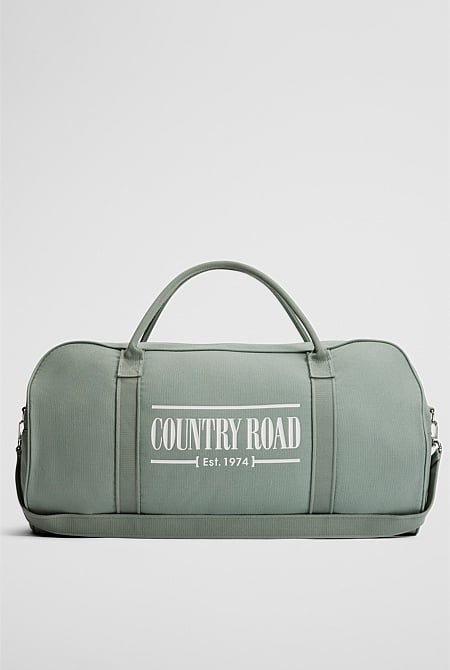 Australian Cotton Heritage Zip Canvas Tote