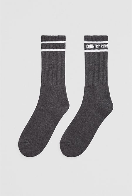 Australian Cotton Blend CR Sport Crew Sock